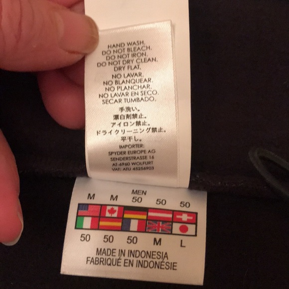 Spyder Men’s Alloy Full Zip Mid-weight Core Sweater- Peat- Med - Picture 10 of 12